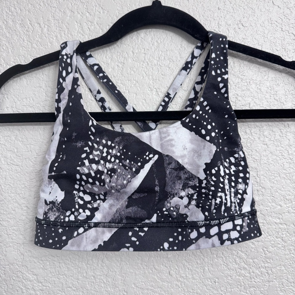 Lululemon Energy Bra Static Mist - Size 2